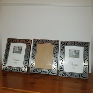 Picture frames, 5x7, set of 3, Vintage